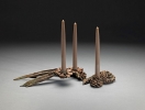 Pine Cone Candle Centerpiece